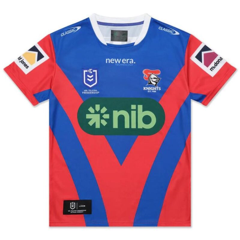 Maillot Rugby Newcastle Knights Domicile 2024
