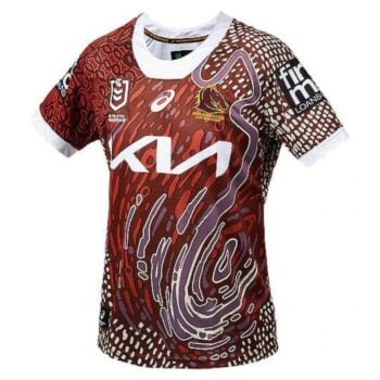 Maillot Rugby Brisbane Broncos Indigenous 2024