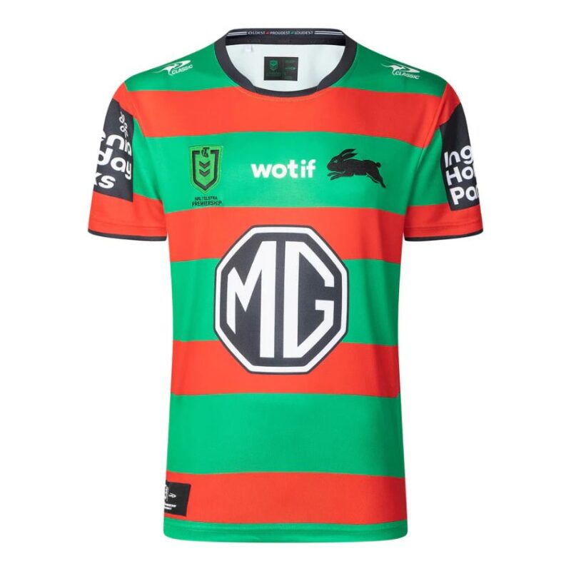 Maillot Rugby South Sydney Rabbitohs Domicile 2025