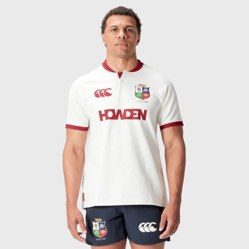 Maillot British & Irish Lions 2025 – Entrainement Off White – Image 3