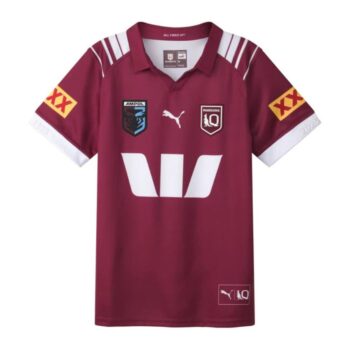 Maillot Rugby Queensland Maroons Enfant 2025