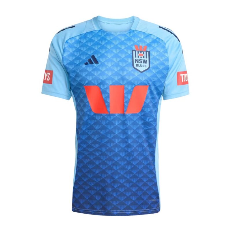 Maillot Entrainement NSW Blues State of Origin 2025 - Bleu Ciel