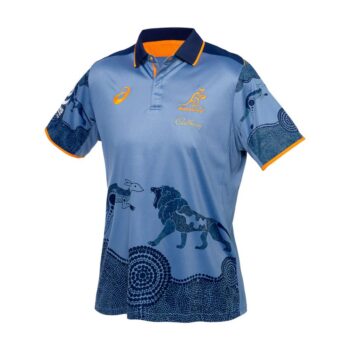 Maillot Wallabies 2025 Asics Lions Tour Training