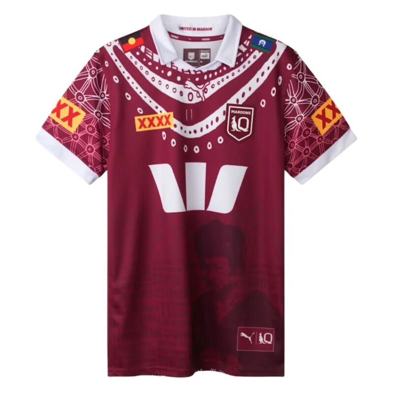 maillot Queensland Maroons indigenous 2025