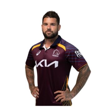 Maillot Rugby Brisbane Broncos Capitaine 2025