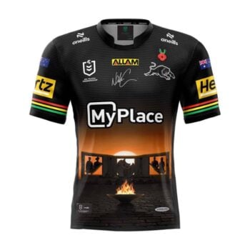 Maillot Rugby Penrith Panthers Anzac 2025