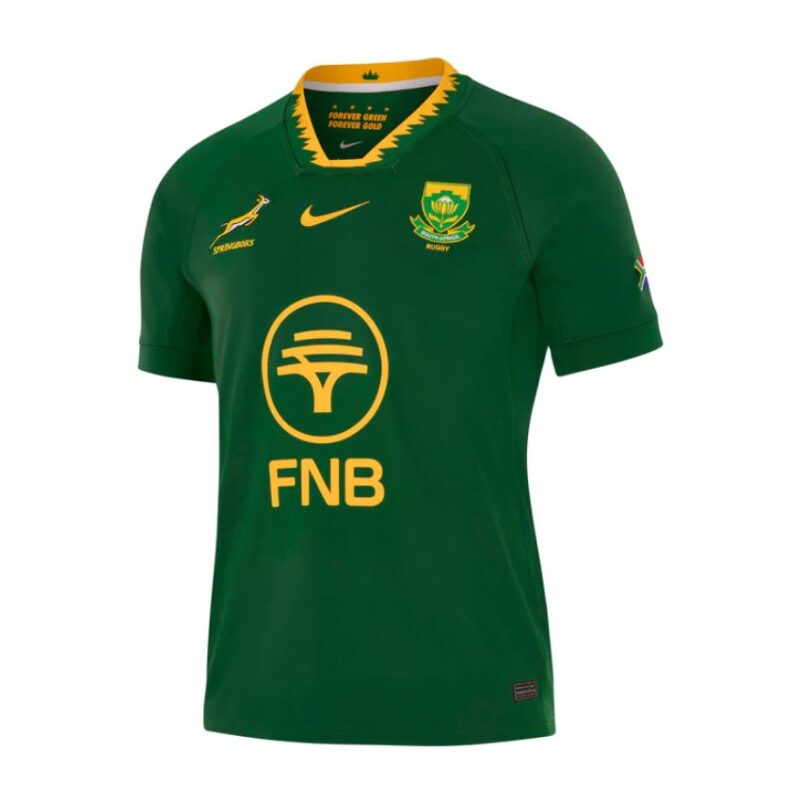 Maillot Rugby Afrique du Sud 2025 Domicile