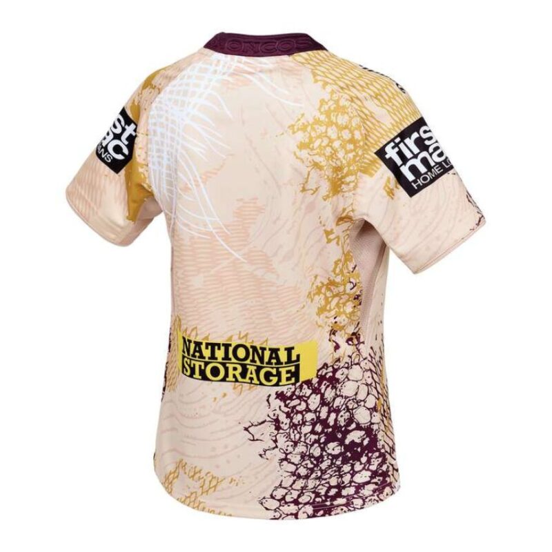 Maillot Rugby Brisbane Broncos Indigenous 2025 – Image 2
