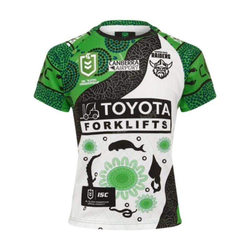 Maillot Rugby Canberra Raiders Indigenous 2025