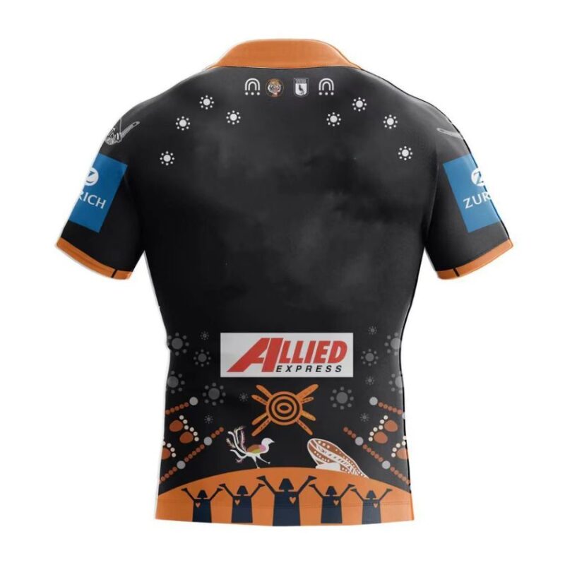 Maillot Rugby Wests Tigers Indigenous 2025 – Image 2