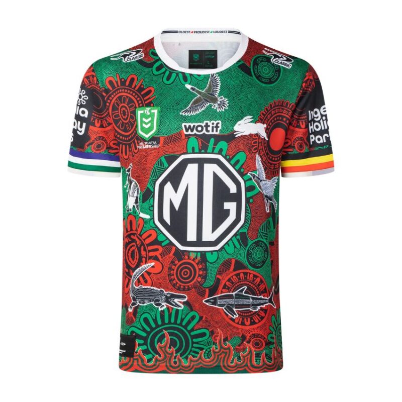 Maillot Rugby South Sydney Rabbitohs Indigenous 2025