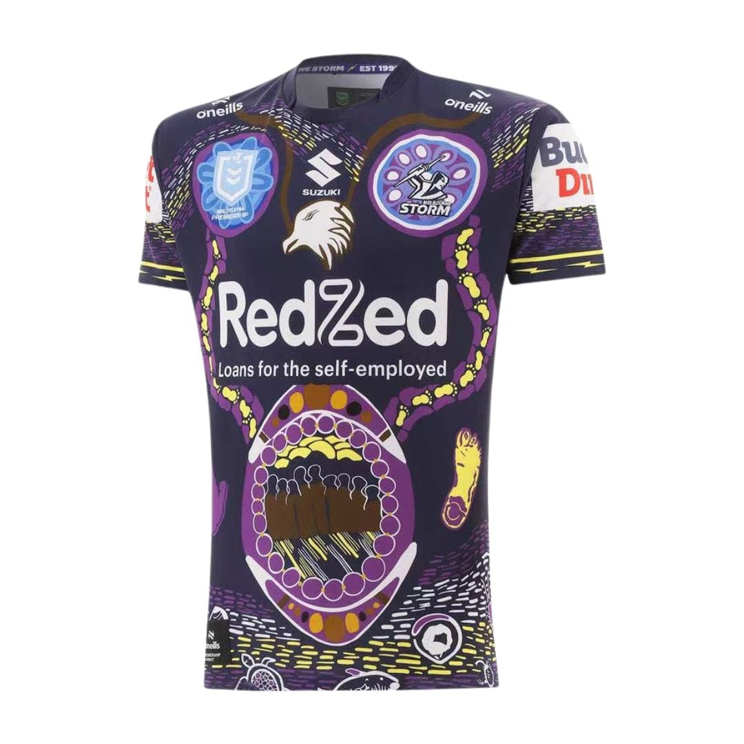 Maillot Rugby Melbourne Storm Indigenous 2026 1 Maillot Rugby Melbourne Storm Indigenous 2026
