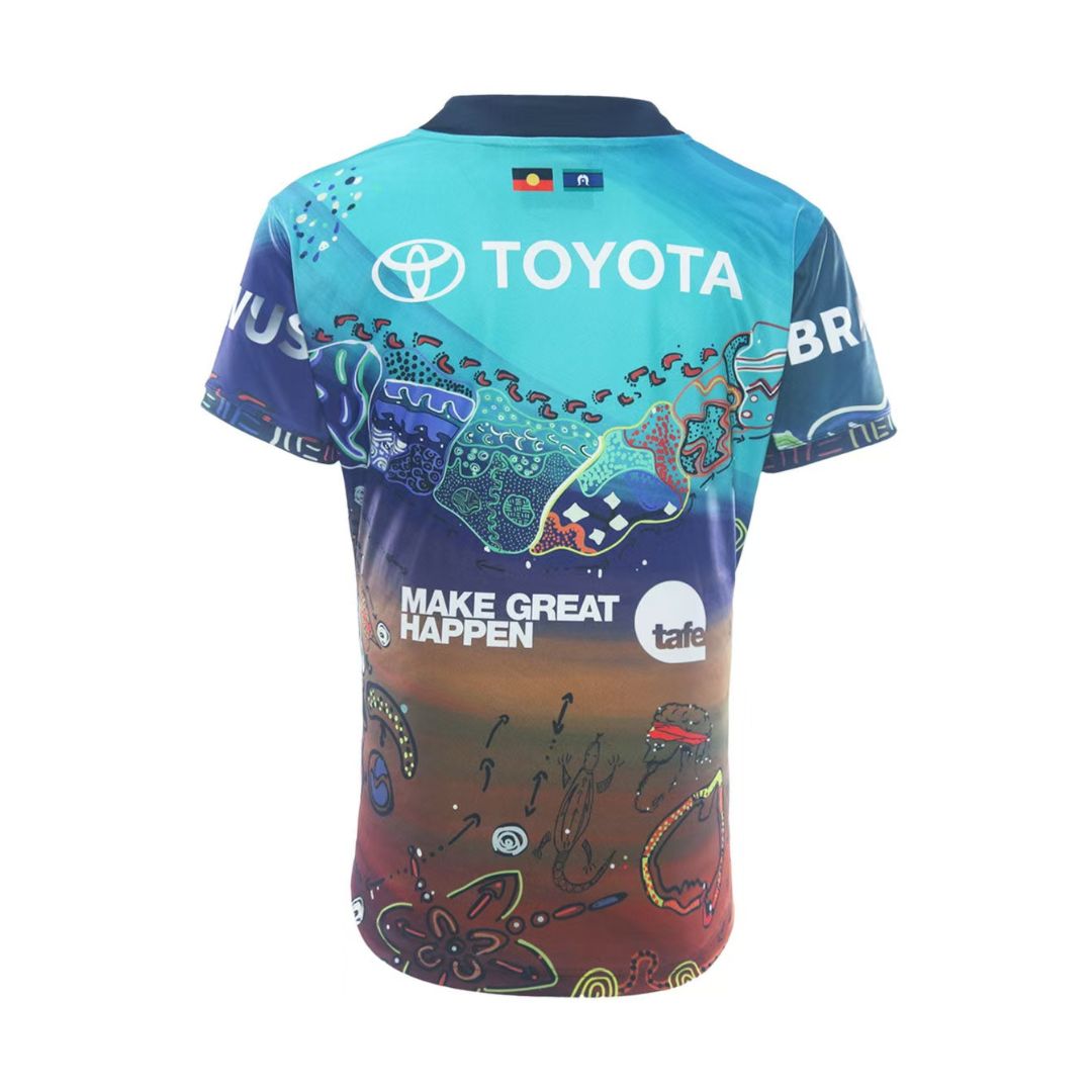 Maillot NRL North Queensland Cowboys Indigene 2026 2 Maillot NRL North Queensland Cowboys Indigene 2026 – Image 2