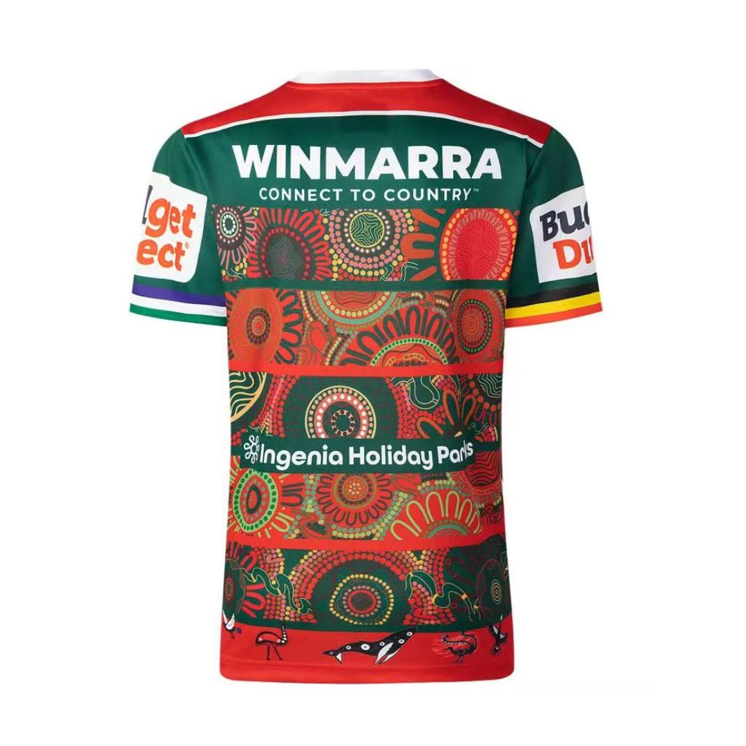 Maillot NRL South Sydney Rabbitohs Indigene 2026 2 Maillot NRL South Sydney Rabbitohs Indigene 2026 – Image 2